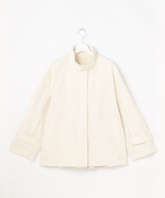 自由区 【カタログ掲載・春の必需品・オンオフ使える】コットンリネンウェザーライト コート