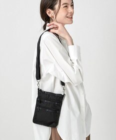 LeSportsac 3 ZIP CROSSBODY/リサイクルドブラックJP