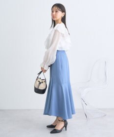 earth music&ecology シアーラッフルショートボレロ