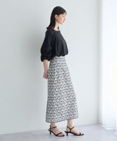 YECCA VECCA ホイップスリーブブラウス