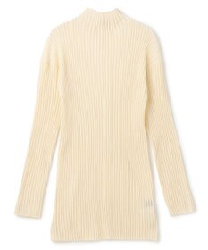 uncrave シアーストライプニット タートルトップス