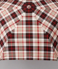 AURORA 【MACKINTOSH LONDON（マッキントッシュ ロンドン）】先染めチェック雨傘（折りたたみ傘）