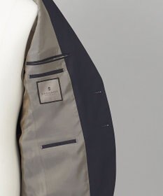 GOTAIRIKU オールシーズン対応【御幸毛織】WOOL×SOLOTEX ストレッチスーツ（ネイビー無地）