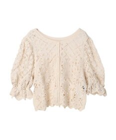 Green Parks ・ＳＵＧＡＲ　ＳＰＯＯＮ　２ｗａｙクロシェカーディガン