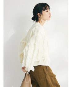 CRAFT STANDARD BOUTIQUE ボリュームフリンジニットプルオーバー
