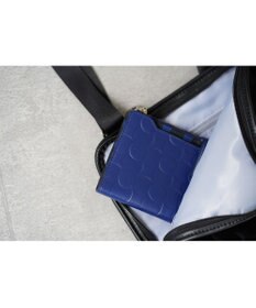 MIYABIYA 【撥水加工】La quoh with kirakaracho 南蛮七宝エンボスボンディング B5ショルダー