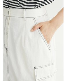 Green Parks ・ＳＵＧＡＲ　ＳＰＯＯＮ　配色ｓｔカーゴスカート