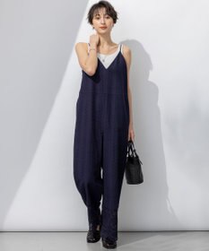 23区 【洗える】コットンエンブロイダリー オールインワン