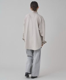 WEGO 【ユニセックス着用ITEM】フィブリルワンポイントBIGシャツ（長袖）