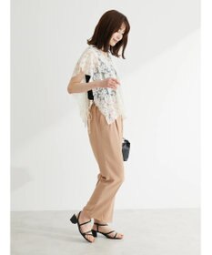 Green Parks ・ＳＵＧＡＲ　ＳＰＯＯＮ　２ｗａｙ刺繍レースベスト