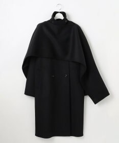 23区 S 【エステータ】ウールリバー ケープ付き コート