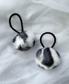 WEGO L2Pポンポンヘアゴム