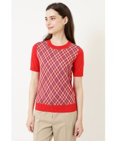 DAKS チェックジャカードプルオーバー