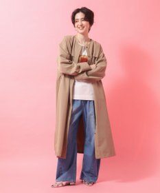 Green Parks ウエストタックコクーンデニムパンツ