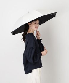 MOONBAT 【WEB限定/遮光率100%/遮熱/UV】POLO RALPH LAUREN（ポロ ラルフローレン）晴雨兼用日傘 無地 オーバーロック刺繍 長傘