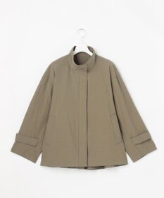 自由区 【カタログ掲載・春の必需品・オンオフ使える】コットンリネンウェザーライト コート