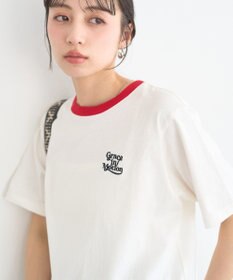earth music&ecology 【綿100％】アソートリンガーＴシャツ