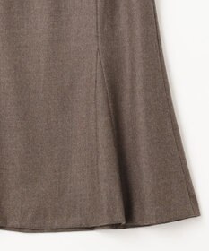 J.PRESS LADIES 【洗える】フラノハンドウォッシュ マーメイド スカート