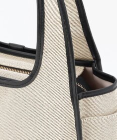 J.PRESS LADIES 【PC収納可能】キャンバス トートバッグ