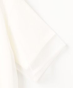 組曲 【WEB限定】チュールレイヤードロゴTシャツ