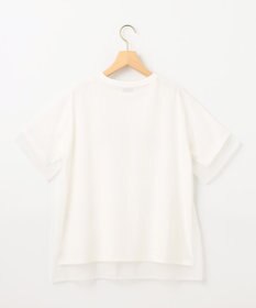 組曲 S 【WEB限定】チュールレイヤードロゴTシャツ