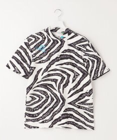 PW CIRCULUS 【UVカット / 吸水速乾 / 伸縮性抜群】【MEN】ゼブラ柄モック T