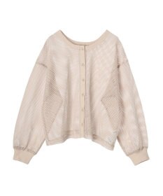 Green Parks ・ＥＬＥＮＣＡＲＥ　ＤＵＥ　２ｗａｙメッシュカーディガン