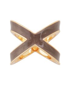 MOONBAT Luna Luce(ルナルーチェ)スカーフリング パール調 Cross Ring お手持ちのスカーフを通すだけ ギフト