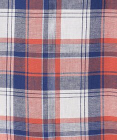 J.PRESS MEN 【WEB・一部店舗限定】コットンリネンチェック シャツ/B.D