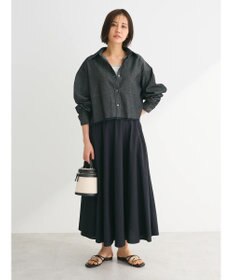 Green Parks ・ＳＵＧＡＲ　ＳＰＯＯＮ　クロップドデニムシャツ