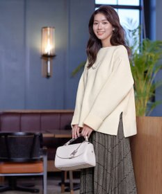 Tiaclasse 【洗える】軽量ワイドスリーブニット