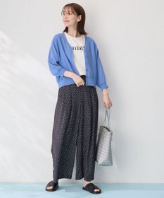 ANY L 【接触冷感/UVカット/抗菌防臭/手洗い可/アンチピリング】ファンクションカーディガン