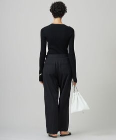 ICB L 【CLASSY.1月号掲載・洗える】ハイゲージリブベーシック プルオーバーニット