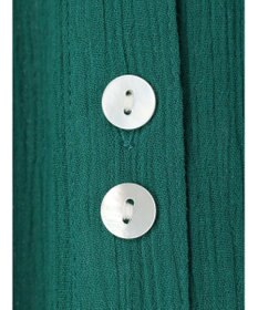 earth music&ecology ノースリーブギャザーワンピース