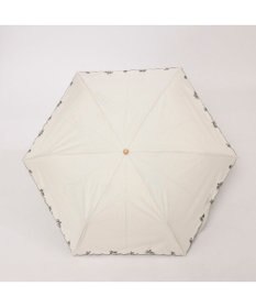 UNBILLION カシュネ cachenez / PUプチフラワー刺繍3段折りたたみ傘