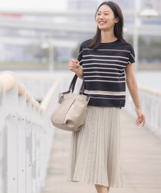 J.PRESS LADIES L ラミータンブラー プリーツ スカート