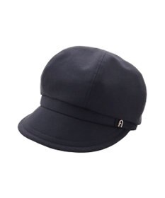 MOONBAT 【遮光100％/遮熱/UVカット】FURLA(フルラ)アーチロゴ キャスケット 帽子 無地 サイズ調整可能/手洗い可能/日本製