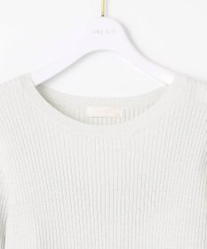 ANY SIS L 【洗える・2SET】カットデザインスタイルアップ ワンピース×ニット