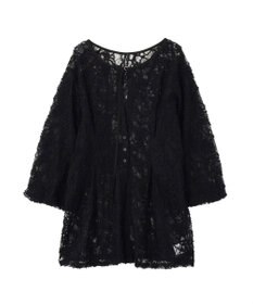 earth music&ecology レースフラワーブラウス