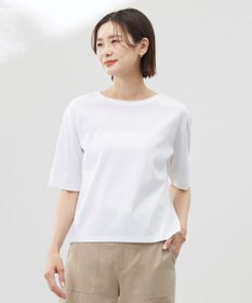 J.PRESS LADIES L 【洗える】フライスジャージー カットソー