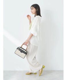 earth music&ecology タックワイドパンツ