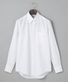 GOTAIRIKU 【形態安定】PREMIUMPLEATS_スナップダウン_通年ドレスシャツ（無地/織柄）