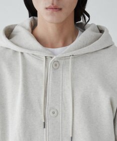 WEGO 【ユニセックス着用ITEM】スウェットボタンカーディガン