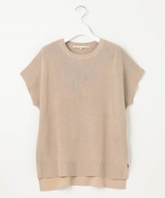 自由区 【WEB限定・洗える・XSサイズあり】ハイツイストコットンアセテート畦編み ニット