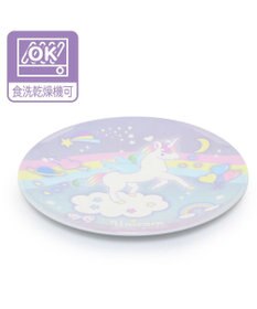 Mother garden  マザーガーデン ユニコーン メラミン食器 丸皿 食洗機可 プレート お皿