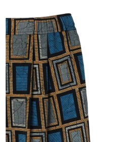 Green Parks アフリカン柄イージーパンツ