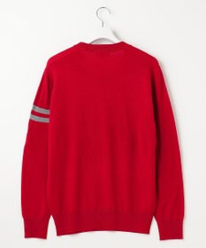 23区GOLF 【MEN】【ウォッシャブル】ウールブレンド ロゴニット