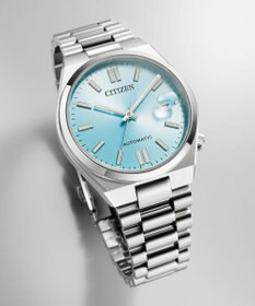 CITIZEN 【TSUYOSA 37mm】アイスブルーがさわやかなメカニカルウオッチ NJ0200-50L