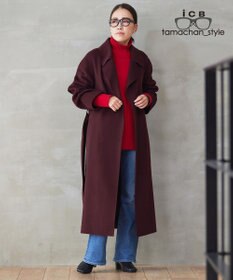 ICB 【ICB×tamachan_style コラボ】スタイルアップ フレアデニム