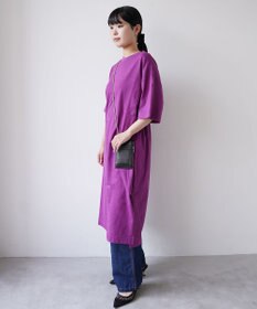 HAAG スマイルコットン SHORT SLEEVE ONEPIECE ワンピース